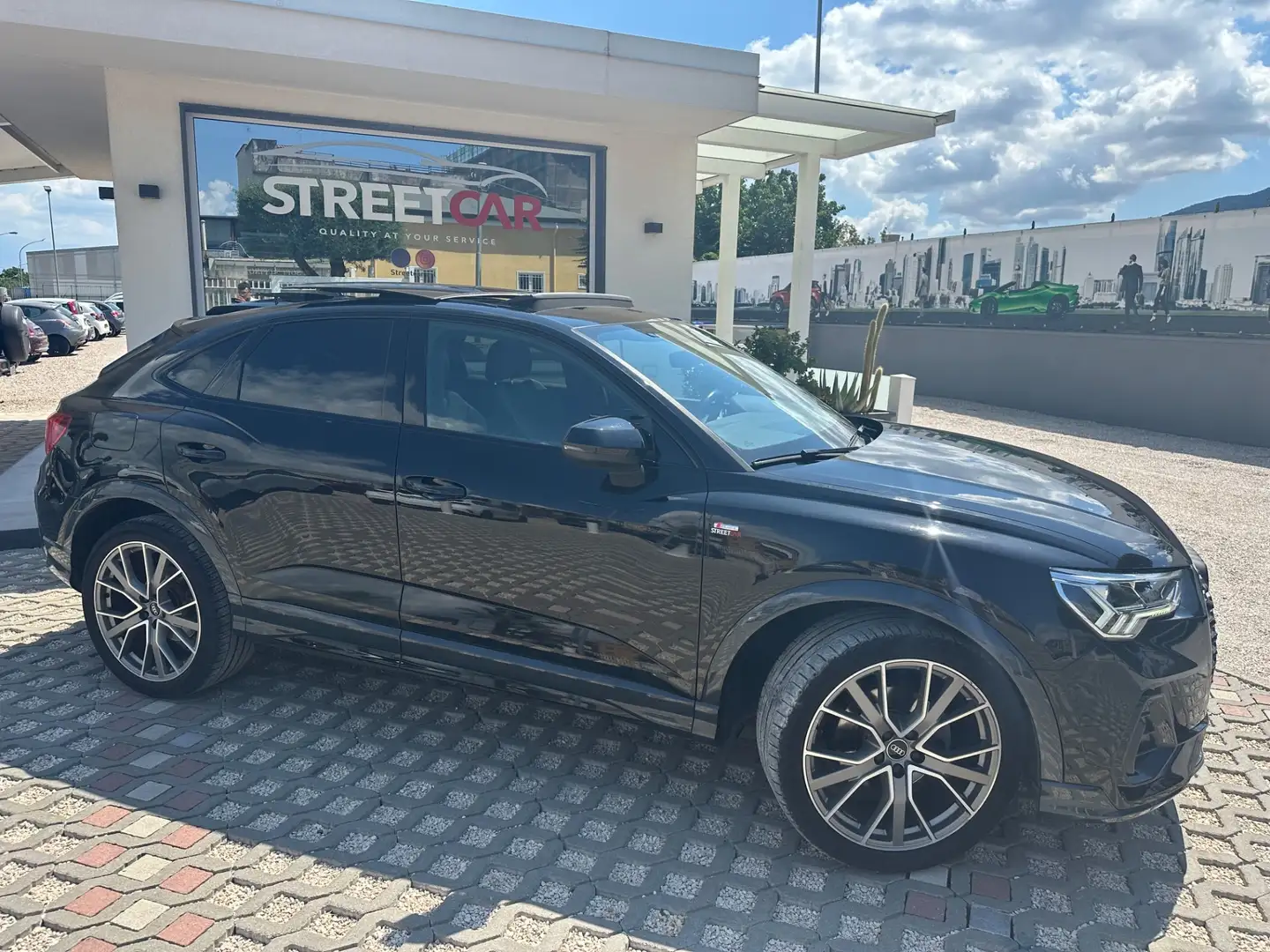 Audi Q3 Q3 SPB 35 TDI S tronic S line edition Schwarz - 2