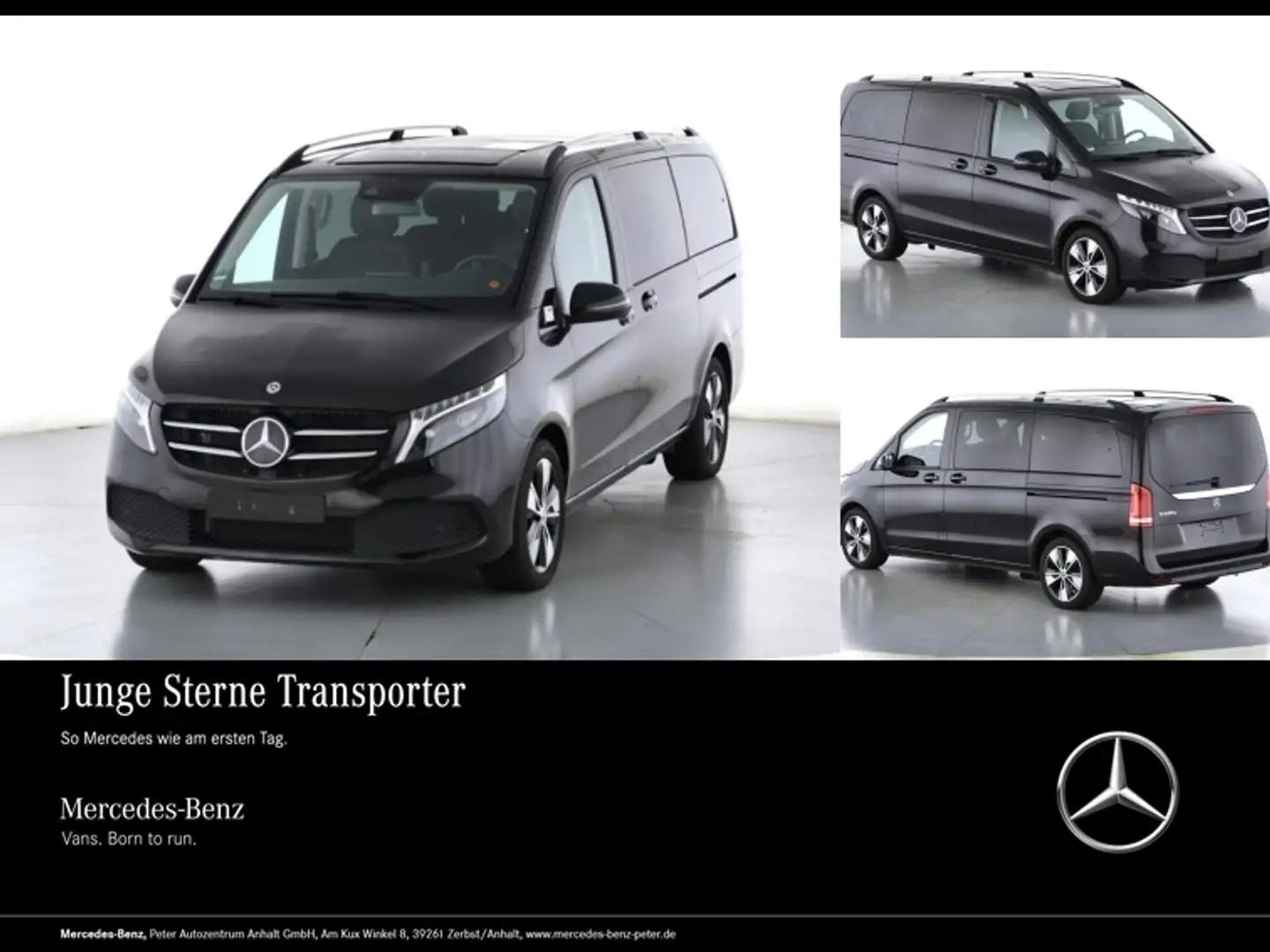Mercedes-Benz V 220 d EDITION Lang Night-Paket/ILS-LED/ Czarny - 1