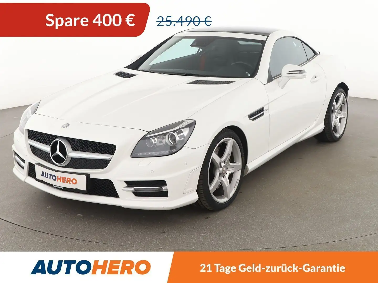 Mercedes-Benz SLK 200 SLK 200 BlueEfficiency Aut.*NAVI*PDC*SHZ* Weiß - 1