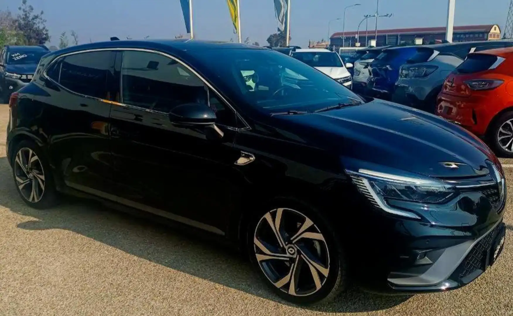 Renault Clio Clio V 2019 1.6 E-Tech hybrid R.S. Line 140cv auto Nero - 1