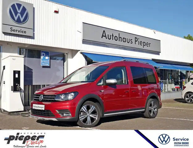 Volkswagen Caddy 2.0 TDI Beach/Alltrack Zelt Bett Navi ACC 110 k...