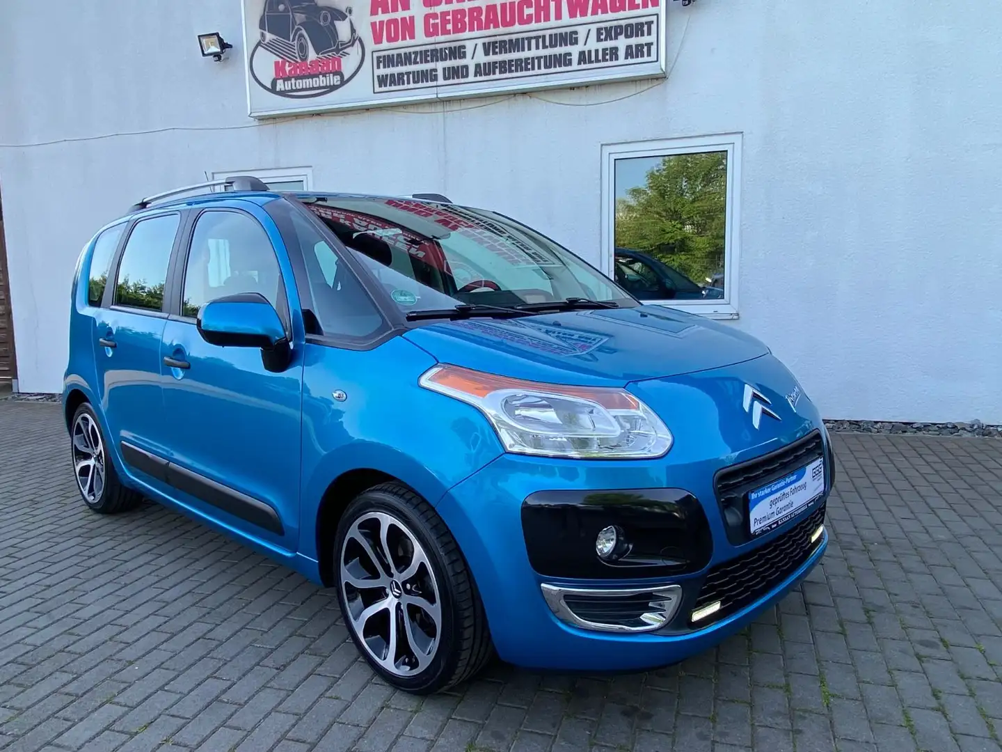 Citroen C3 Picasso 1.6 Klimaautomatik Tempomat PDC LED Blau - 1