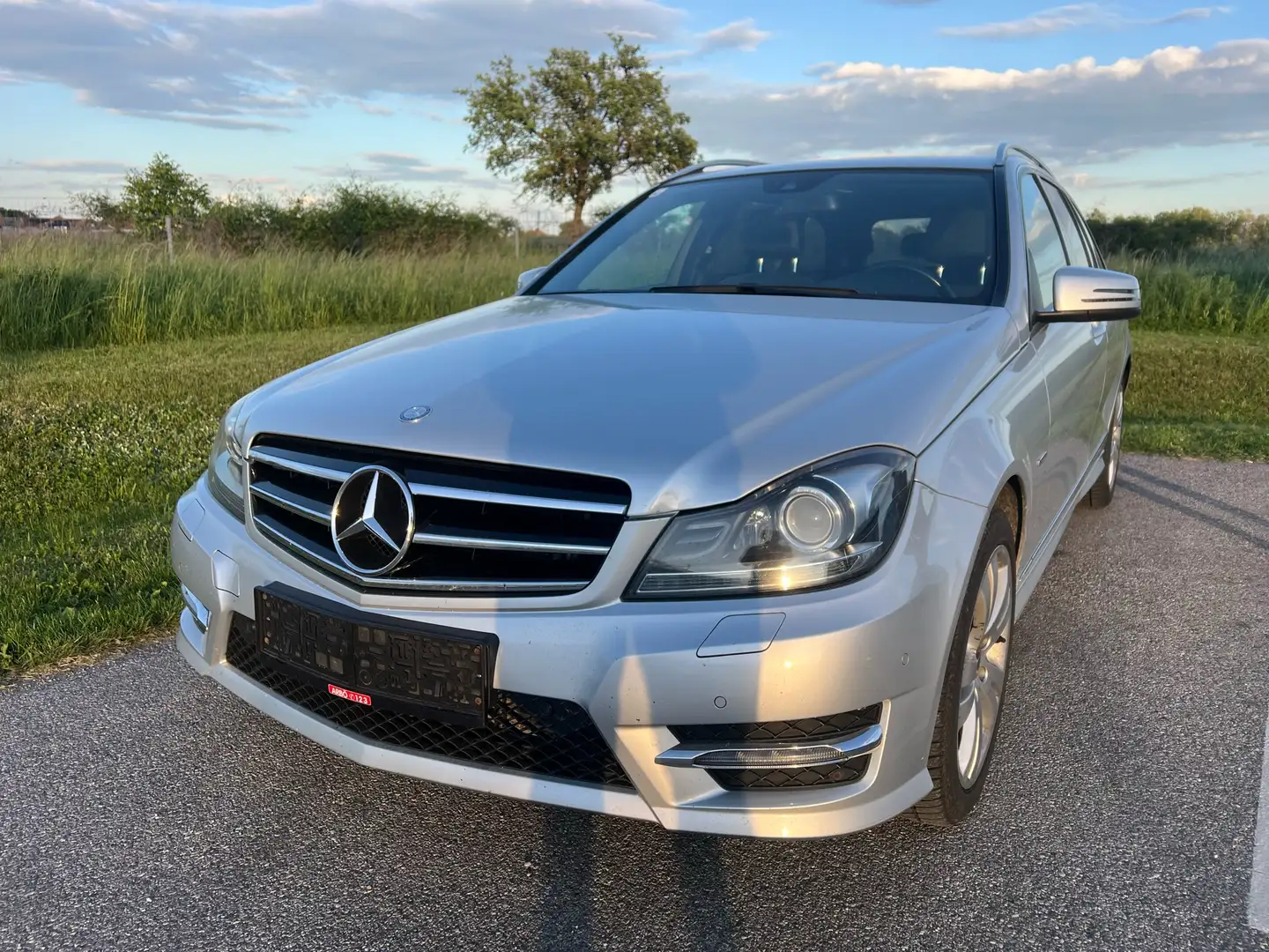 Mercedes-Benz C 220 T Edition C Sport AMG CDI Aut. 4 Matic Silber - 1