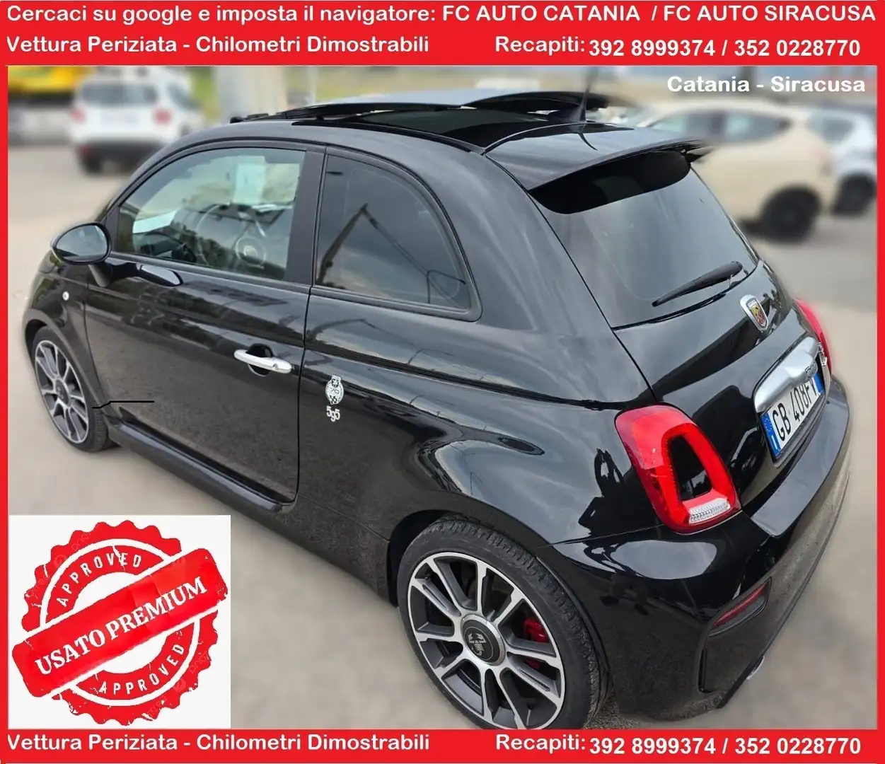 Abarth 595 1.4 Turbo T-Jet 165 CV Turismo Nero - 1