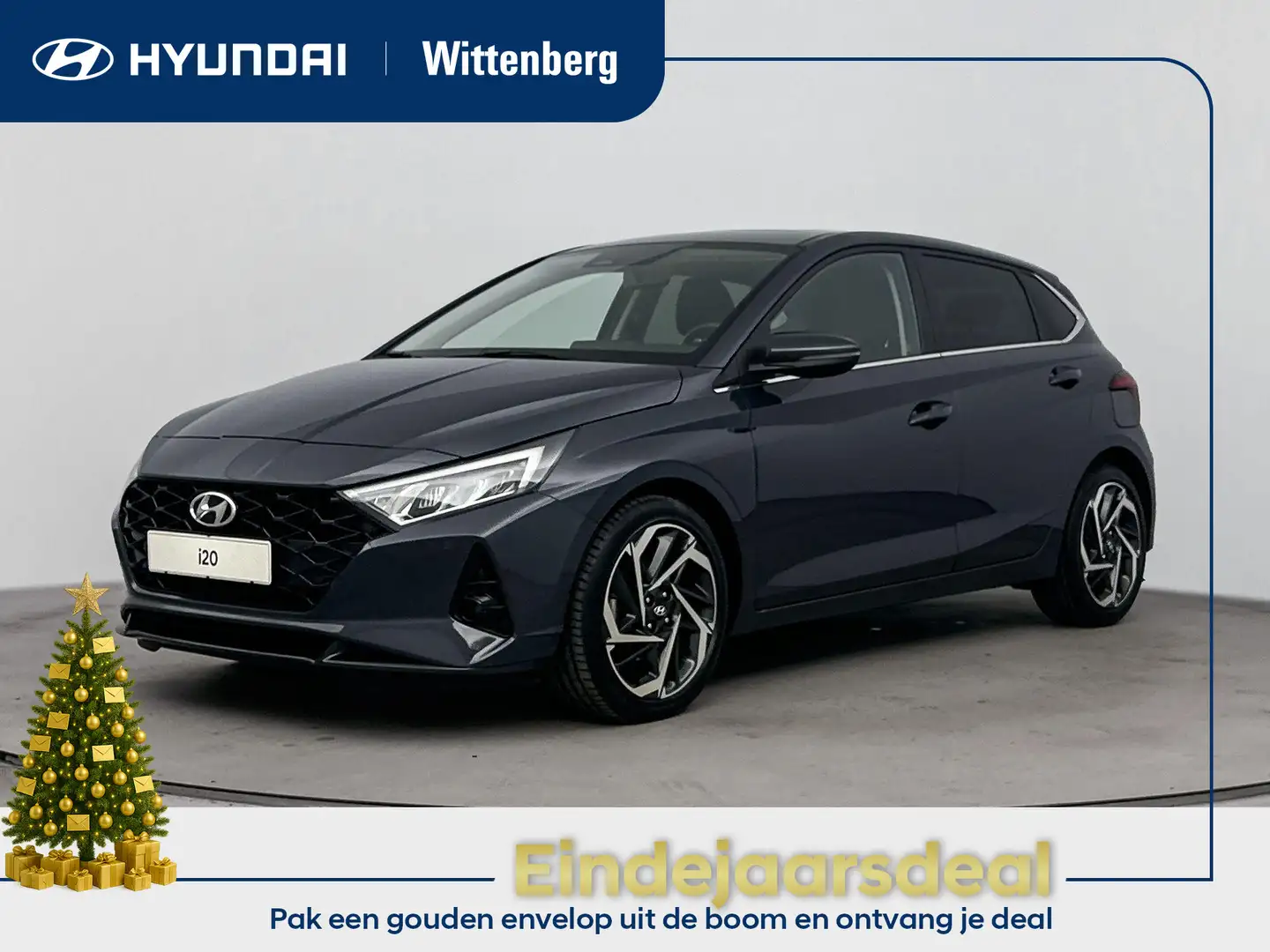 Hyundai i20 1.0 T-GDI Premium Sky Edition Aut. | Schuifdak | S Grijs - 1