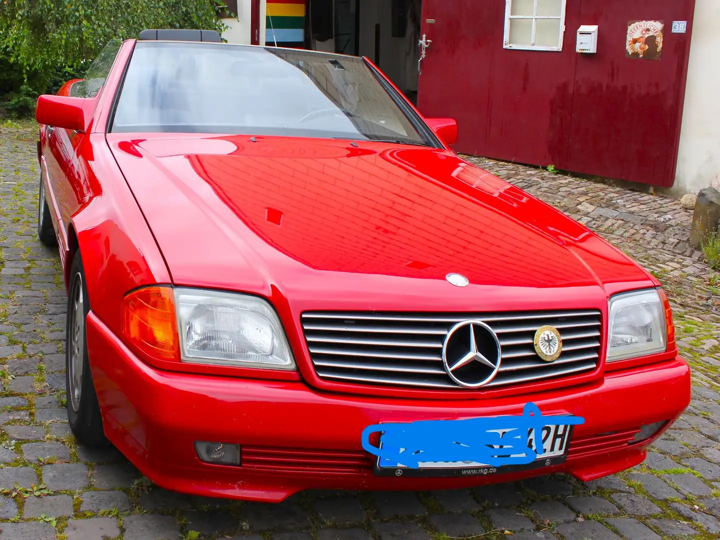 Mercedes-Benz SL 300 Lederausstattung Roşu - 1