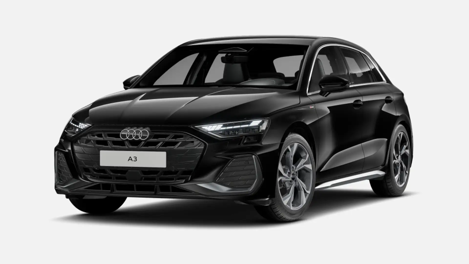 Audi A3 Sportback TDI S line S tronic 110kW Negro - 1