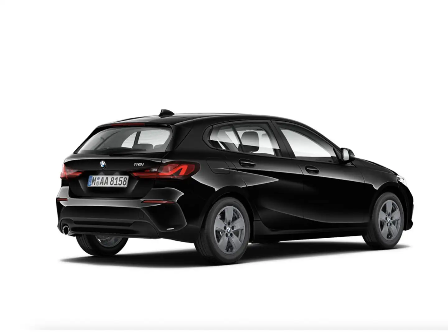 BMW 118 i Advantage LED NAVI SHZ PDC KLIMA W-LAN Schwarz - 2