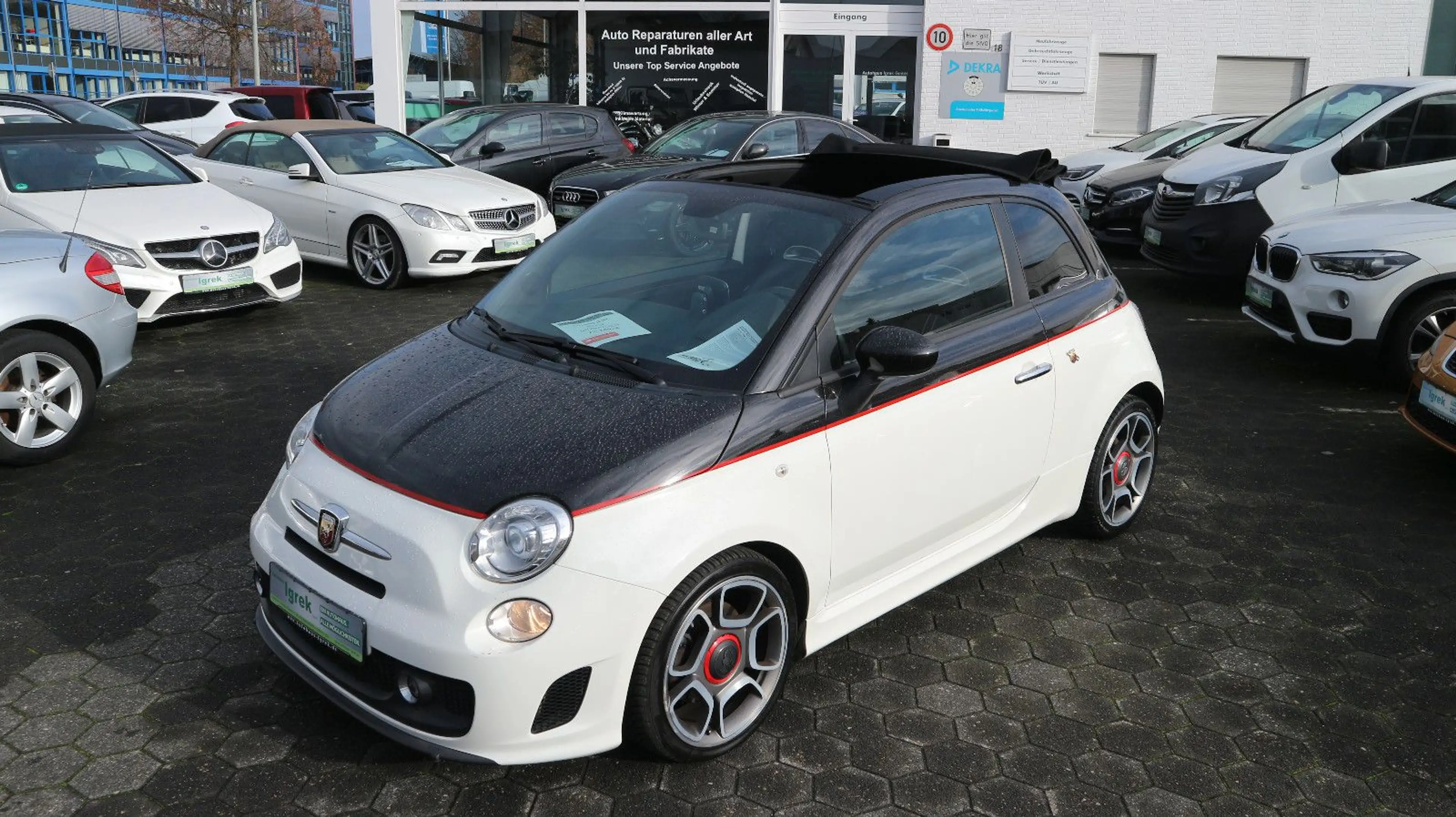 Abarth 500 Cabrio Basis Abarth Umbau Leder/Auto./Navi. — photo 3