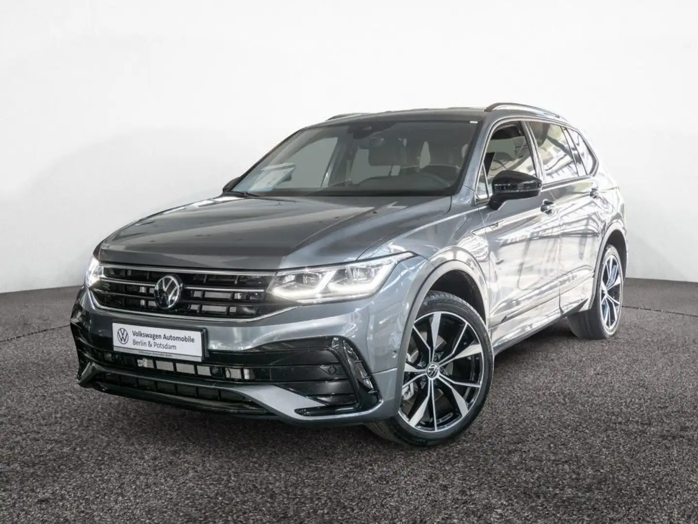 Volkswagen Tiguan Allspace 2.0 TDI 4M R-Line 7-Sitz Black-S Grau - 2