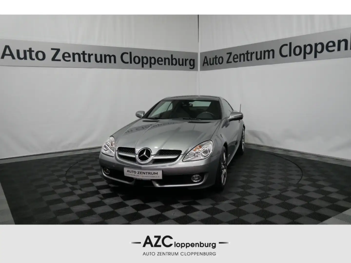Mercedes-Benz SLK 200 Roadster  Kompressor Leder+Klimatronic+PDC Argent - 1