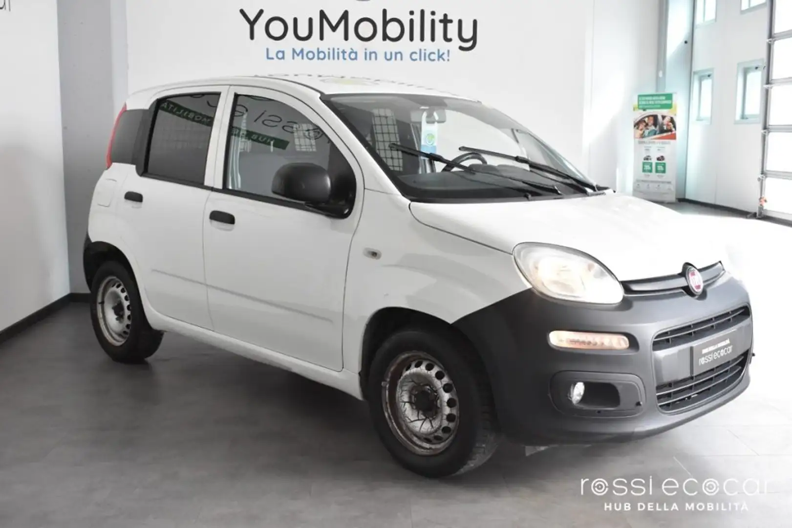 Fiat Panda 1.3 MJT S&S Pop Van - Imm. Autocar. -Ok Neopatent. Bianco - 2