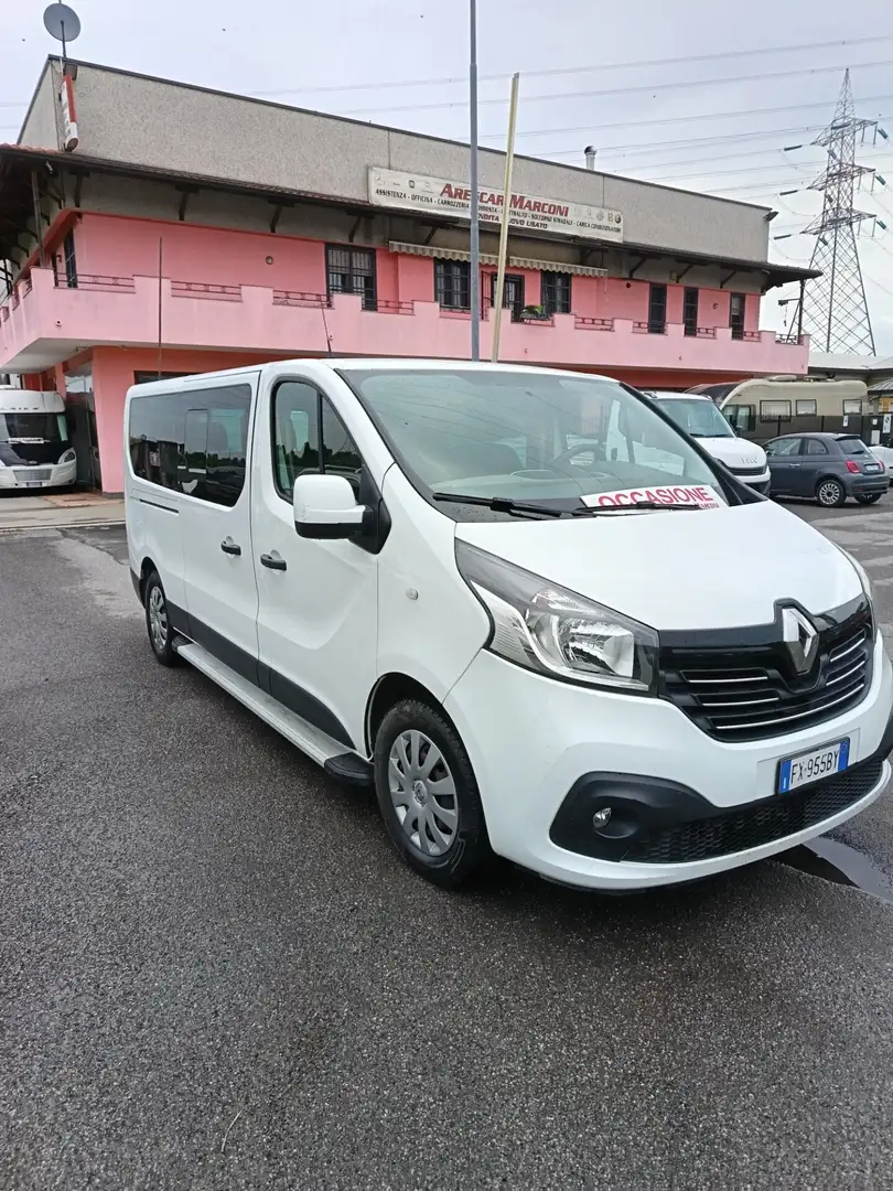 Renault Trafic T27 1.6 dCi 120CV PL 9 POSTI EURO 6 Blanc - 2