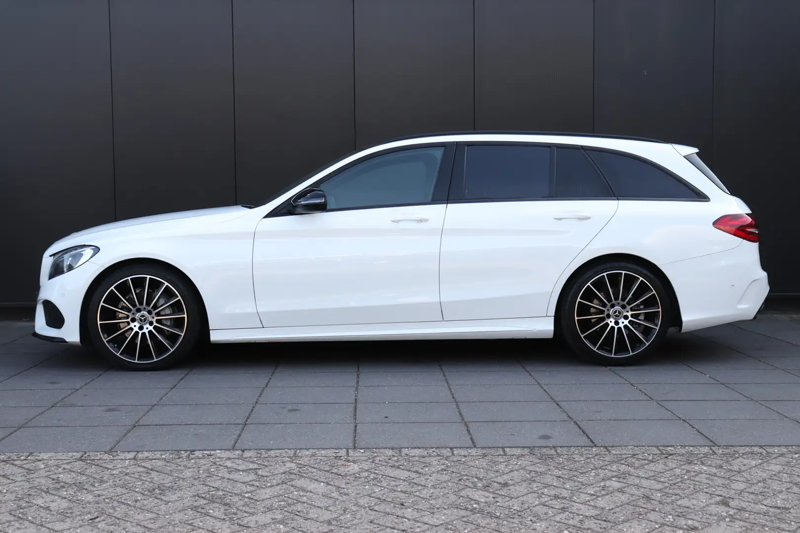 Mercedes-Benz C 180 Estate Premium Plus | AMG LINE | LEDER | STOELVERW Blanc - 2