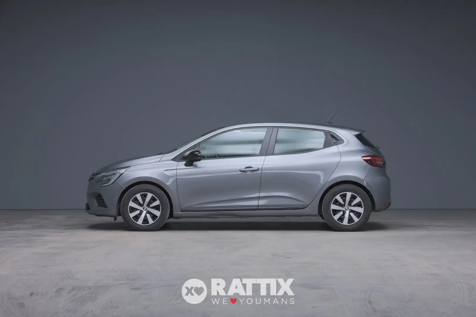 Renault Clio 1.6 Hybrid E-Tech 145CV Equilibre Auto Gris - 2