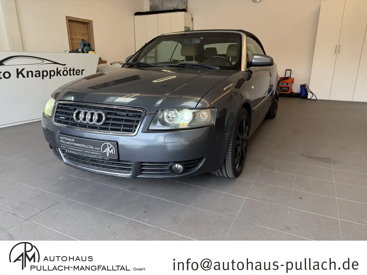 Audi A4 A4 Cabrio 3.0/ Quattro/ Navi/ Sitzheizung Gris - 1