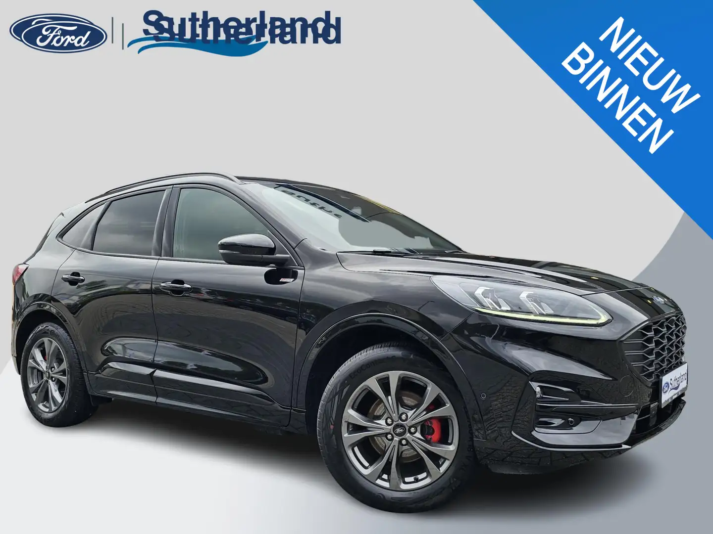 Ford Kuga 2.5 PHEV ST-Line X 225 PK | Afneembare trekhaak | Zwart - 1