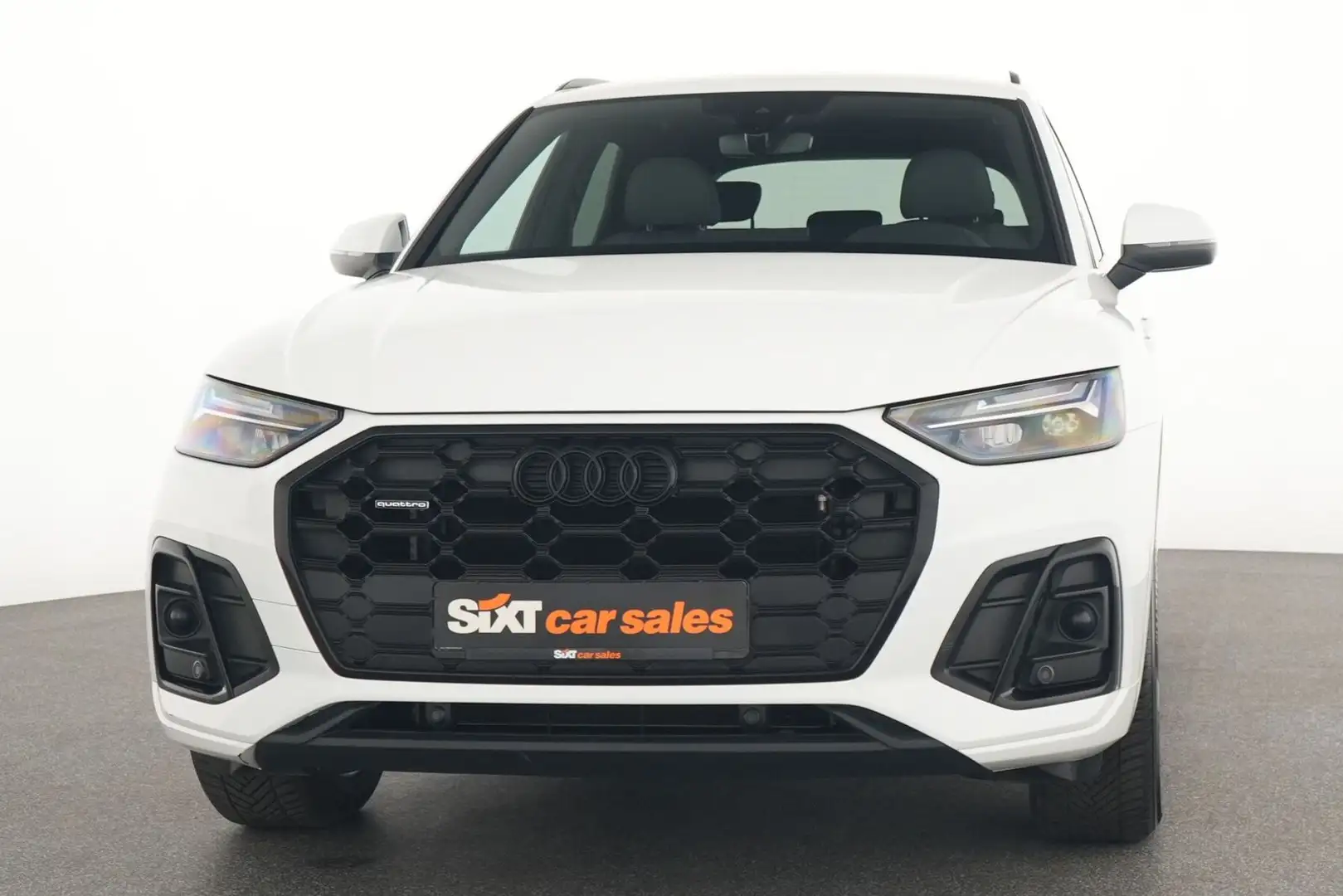 Audi Q5 40 TDI qu. 2x S line MMI+|ACC|PDC+Kam|SHZ|AHK Weiß - 2