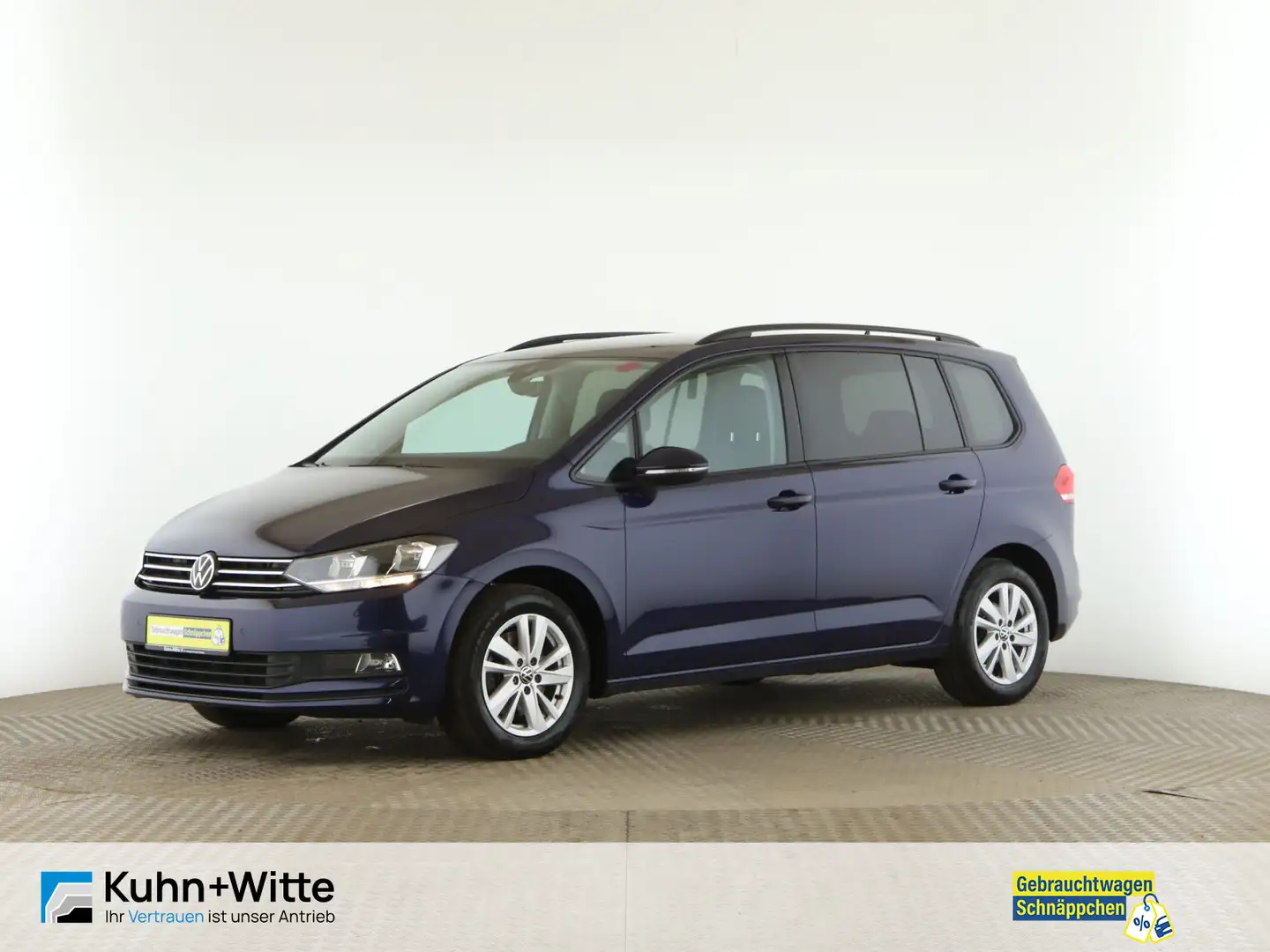 Volkswagen Touran 2.0 TDI Comfortline *AHK*Navi*ACC*SHZ* Blauw - 1