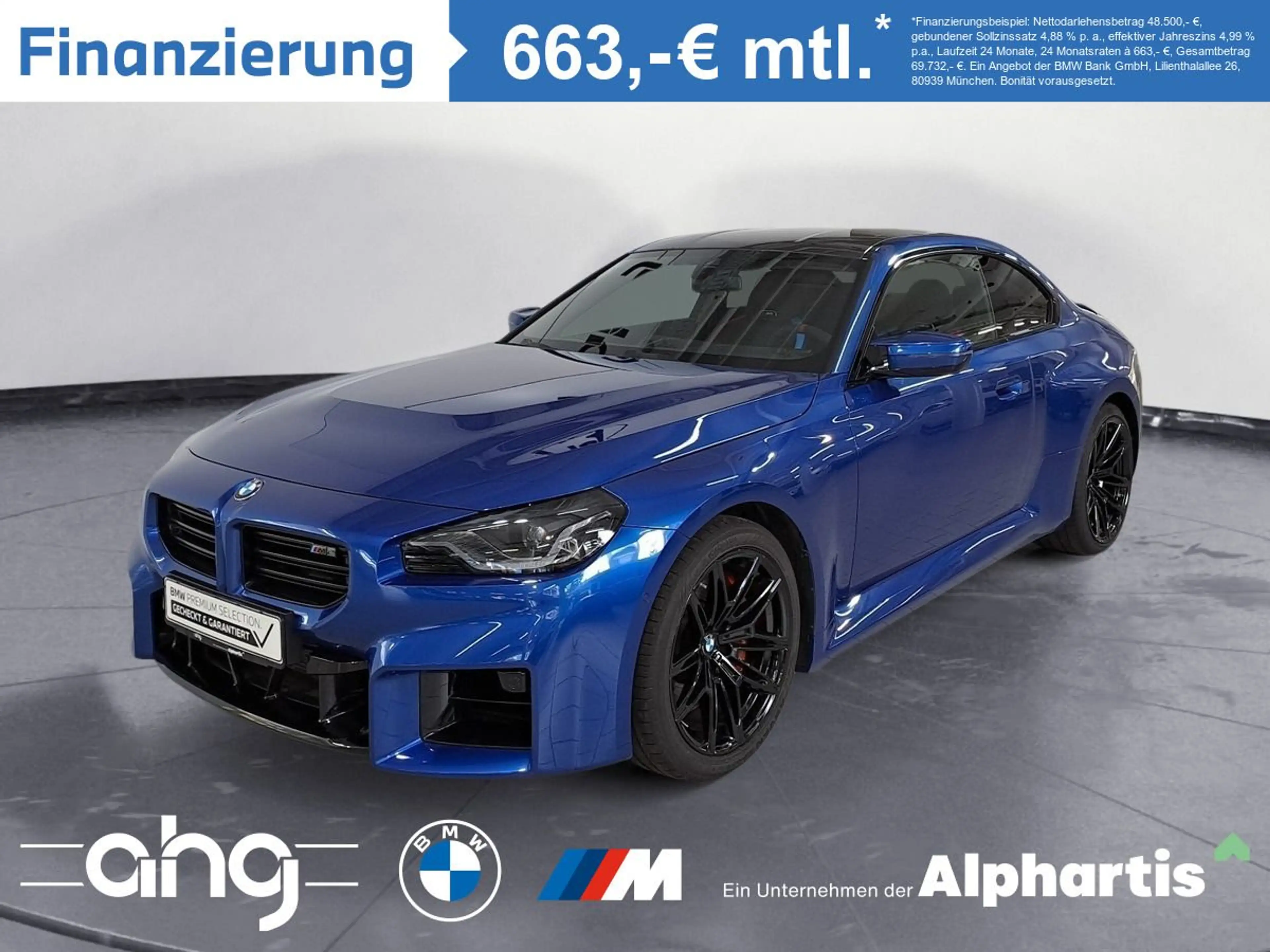 BMW M2 Coupe Carbondach M Sitze H&K Sound ACC elektr
