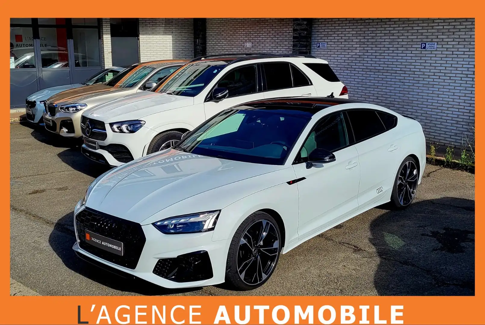 Audi A5 Sportback 35TFSI MHEV Business Edition Competition Blanc - 1