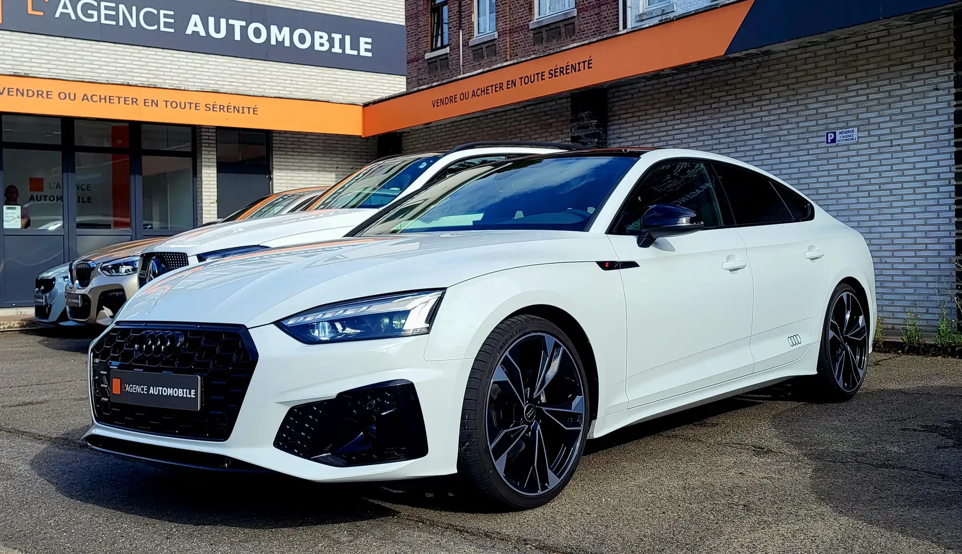 Audi A5 Sportback 35TFSI MHEV Business Edition Competition Blanc - 2