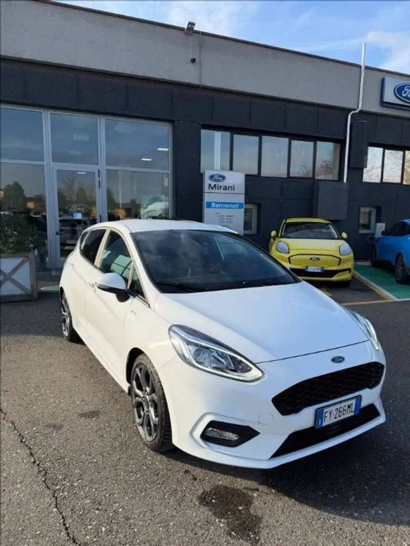 Ford Fiesta 5p 1.1 ST-Line 85cv my18 Blanc - 1