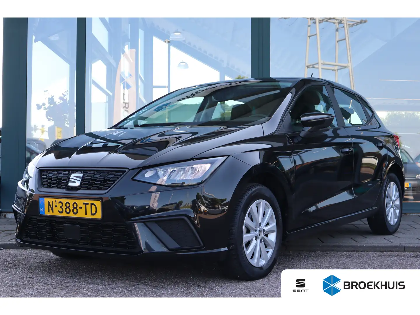 SEAT Ibiza Style | Airco (automatisch) | Apple Carplay/Androi Noir - 1