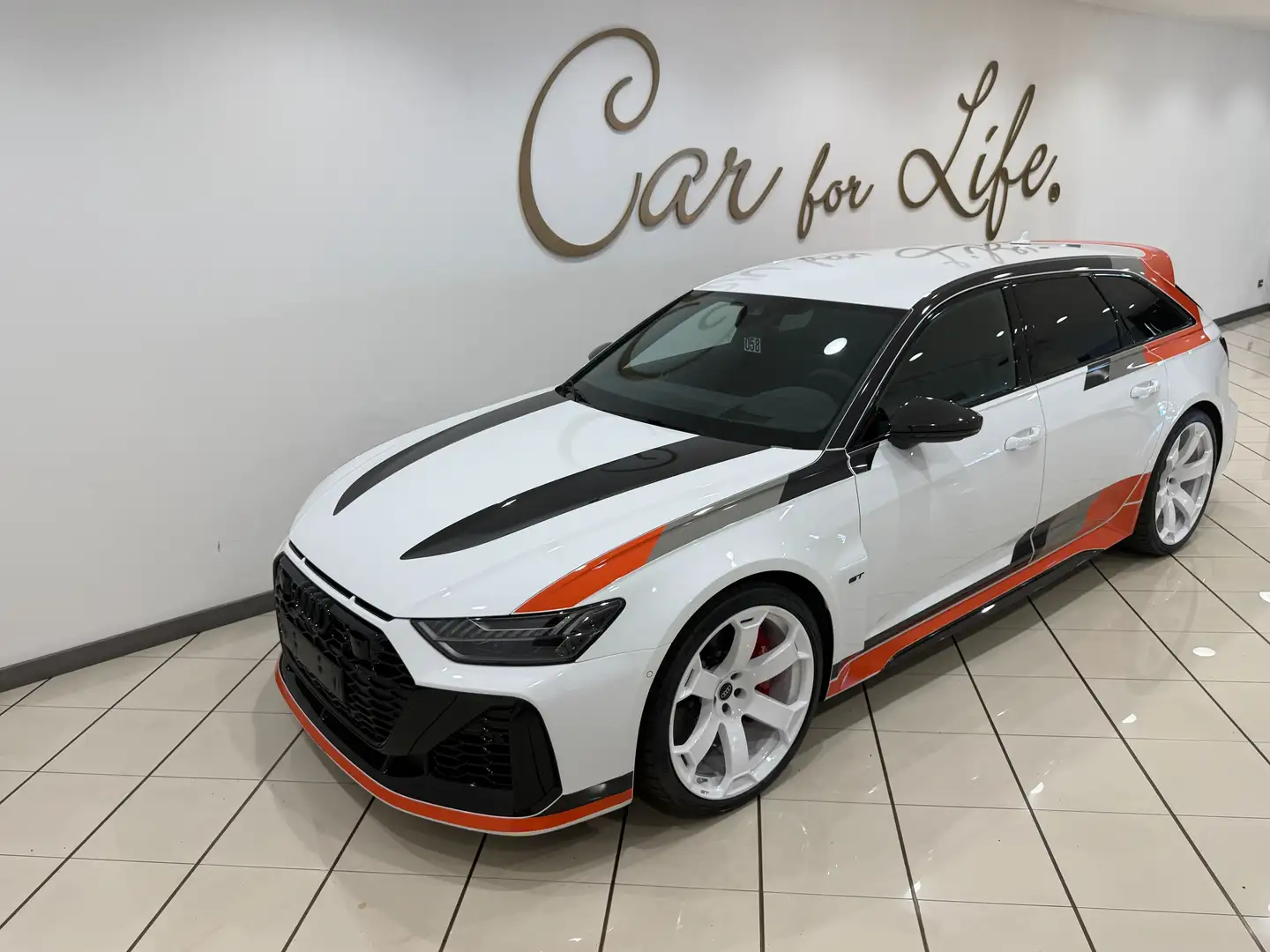 Audi RS6 Avant 4.0 GT Performance IVA ESPOSTA Wit - 1