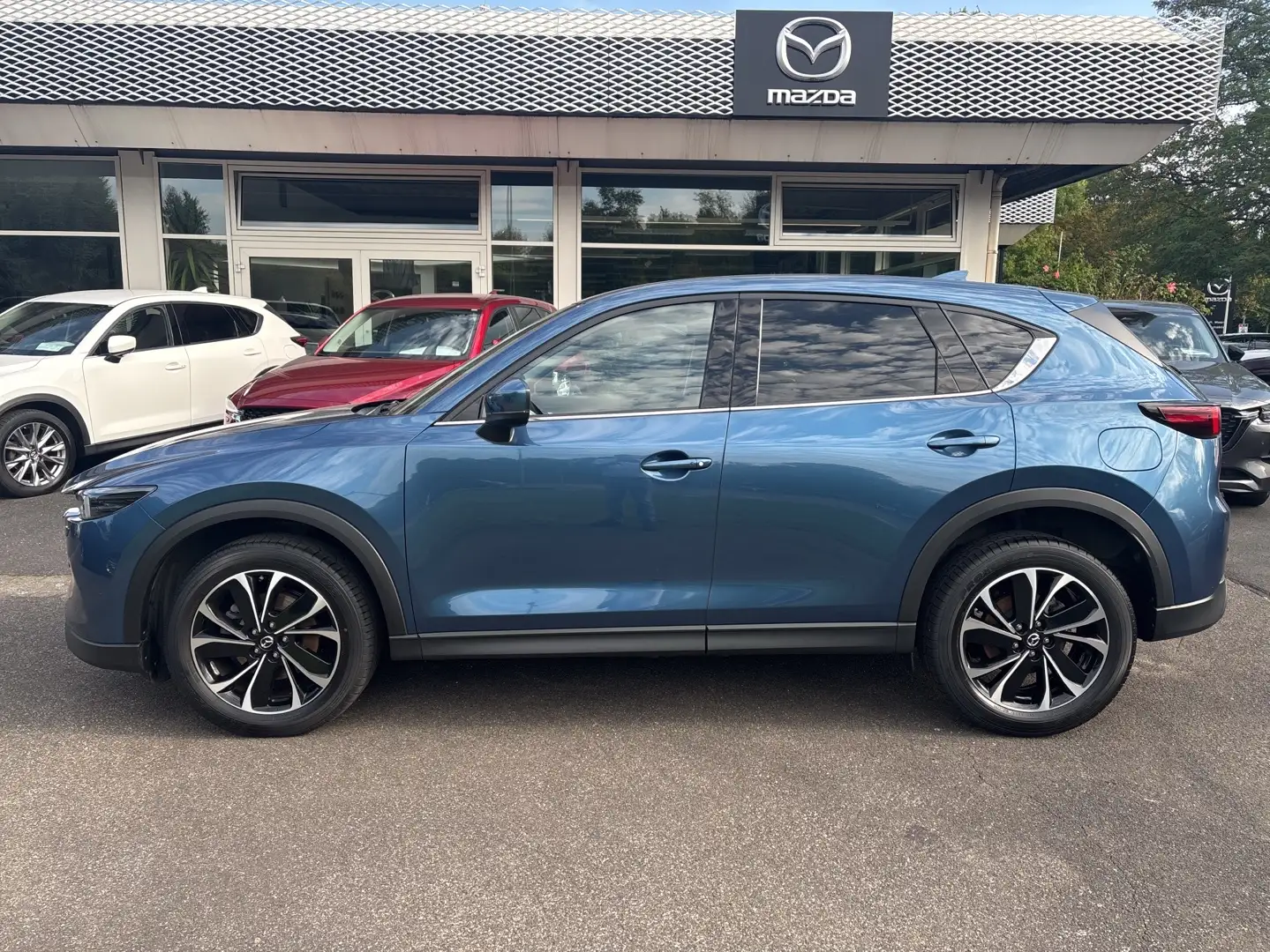 Mazda CX-5 Sports-Line SKYACTIV-D 184 AWD Automatik Allrad Bleu - 2