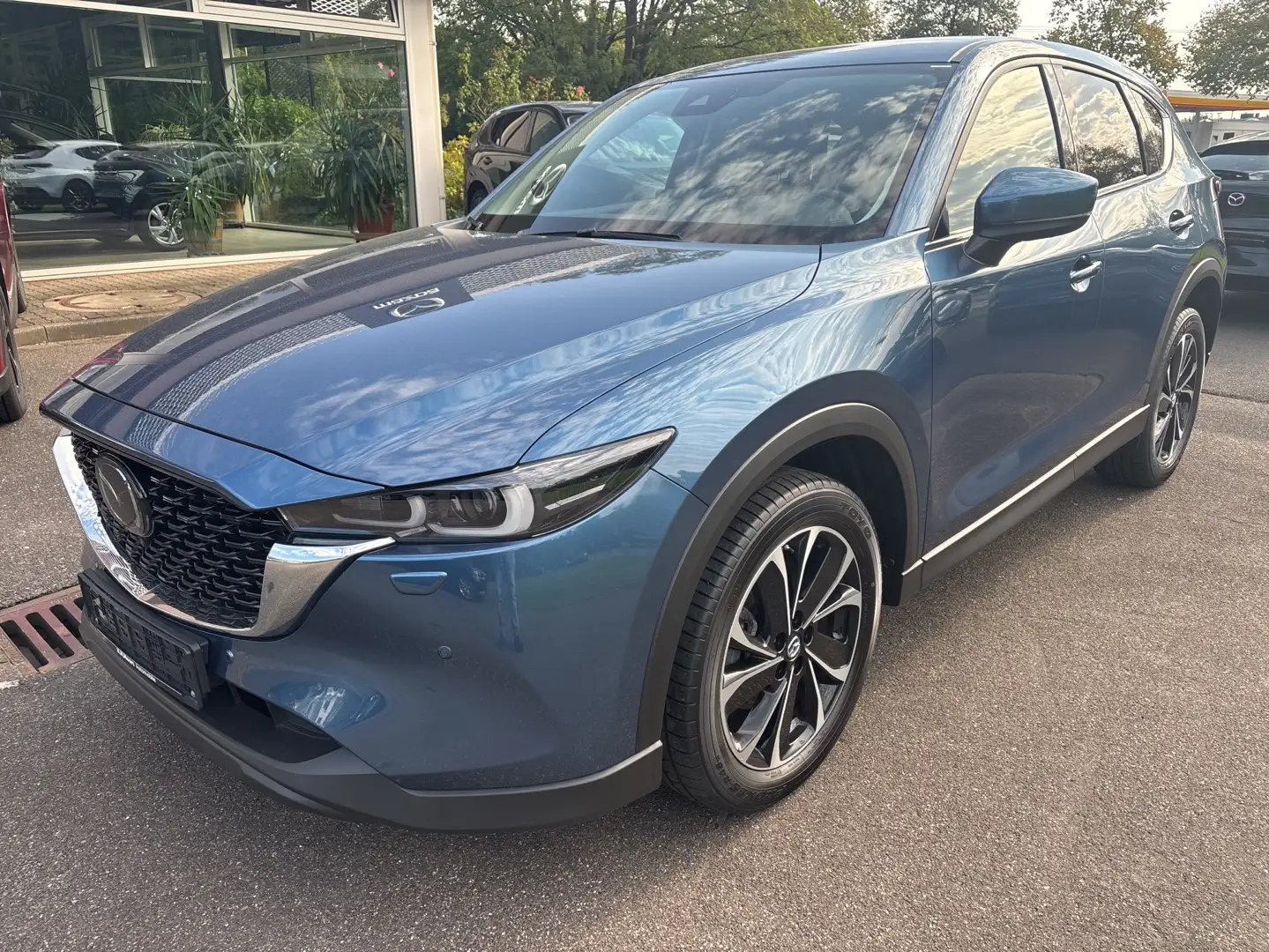 Mazda CX-5 Sports-Line SKYACTIV-D 184 AWD Automatik Allrad Bleu - 1