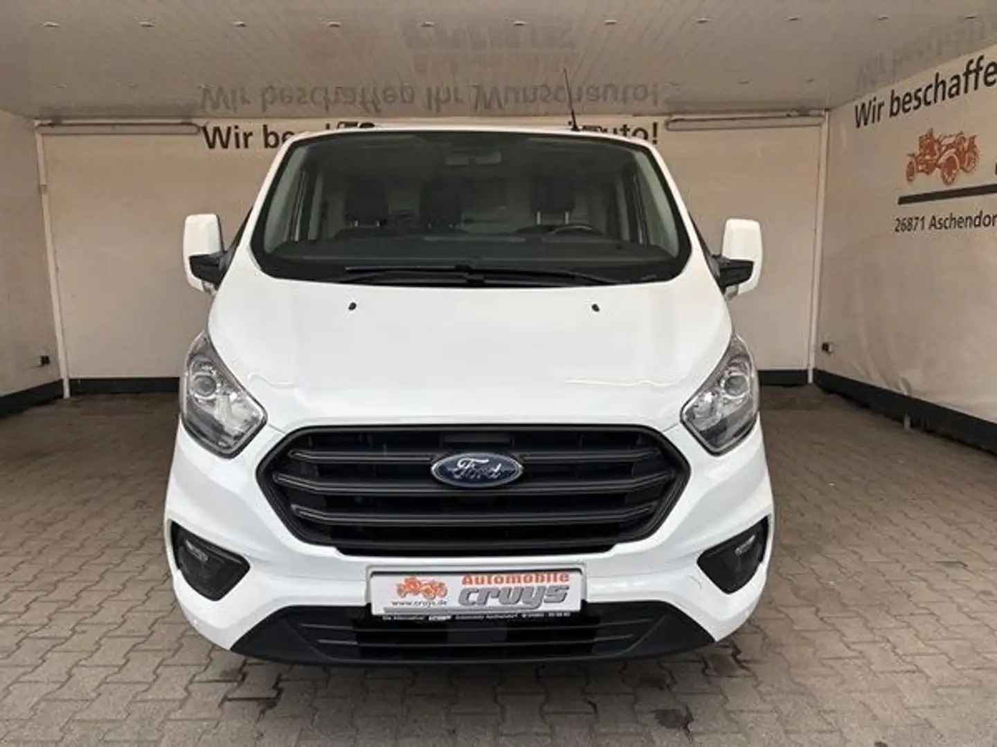 Ford Transit Custom Kasten 320 L2H1 Trend - AHK Blanc - 2