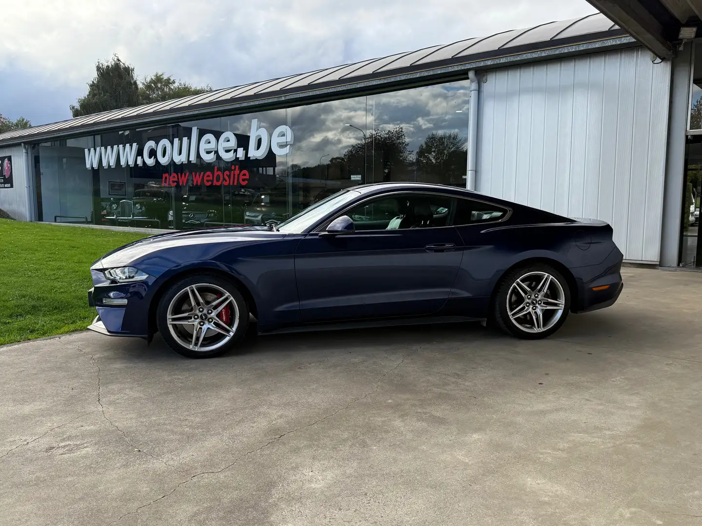 Ford Mustang 2.3, Cuir Chauff/Ventil, Cruise Adapt Blau - 2