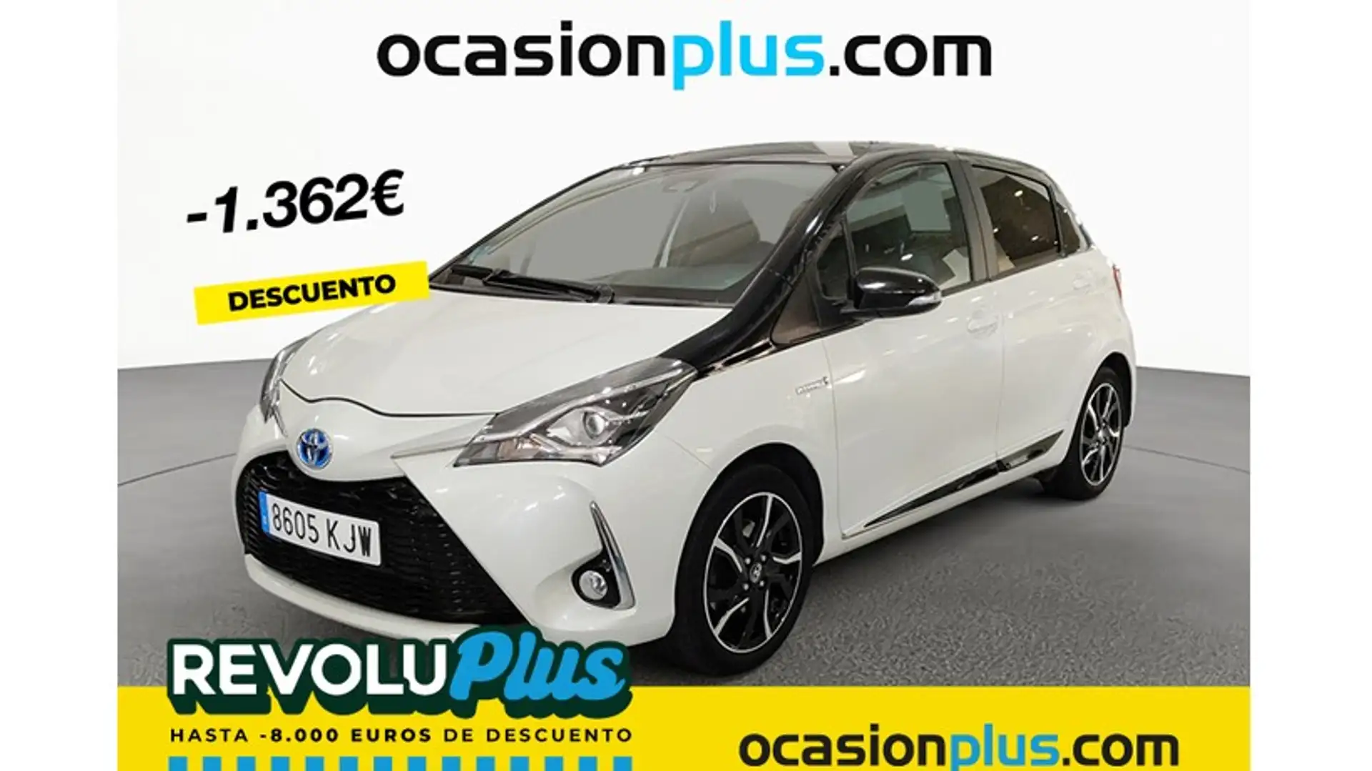 Toyota Yaris 100H 1.5 Advance Blanco - 1