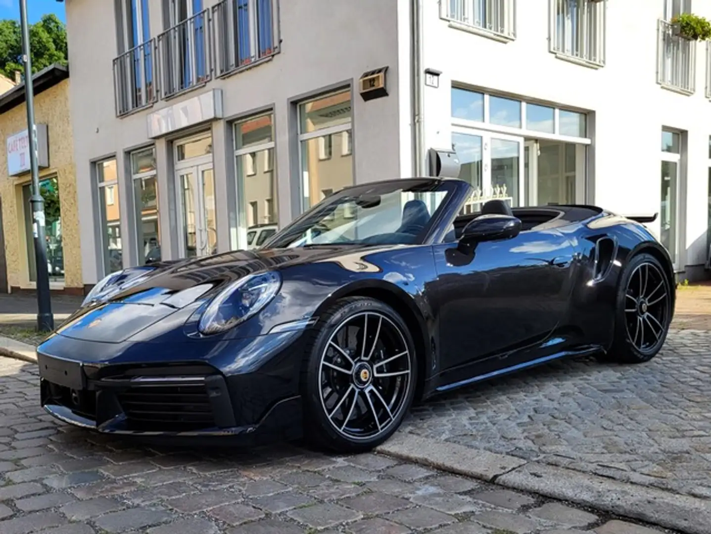 Porsche 992 911 Carrera Turbo S Cabrio BURM KERAMIK LIFT Schwarz - 1