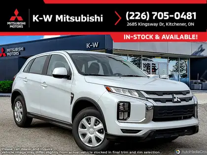 White 2026 Mitsubishi RVR ES FWD SUV / Crossover Continuously Variable Transmission