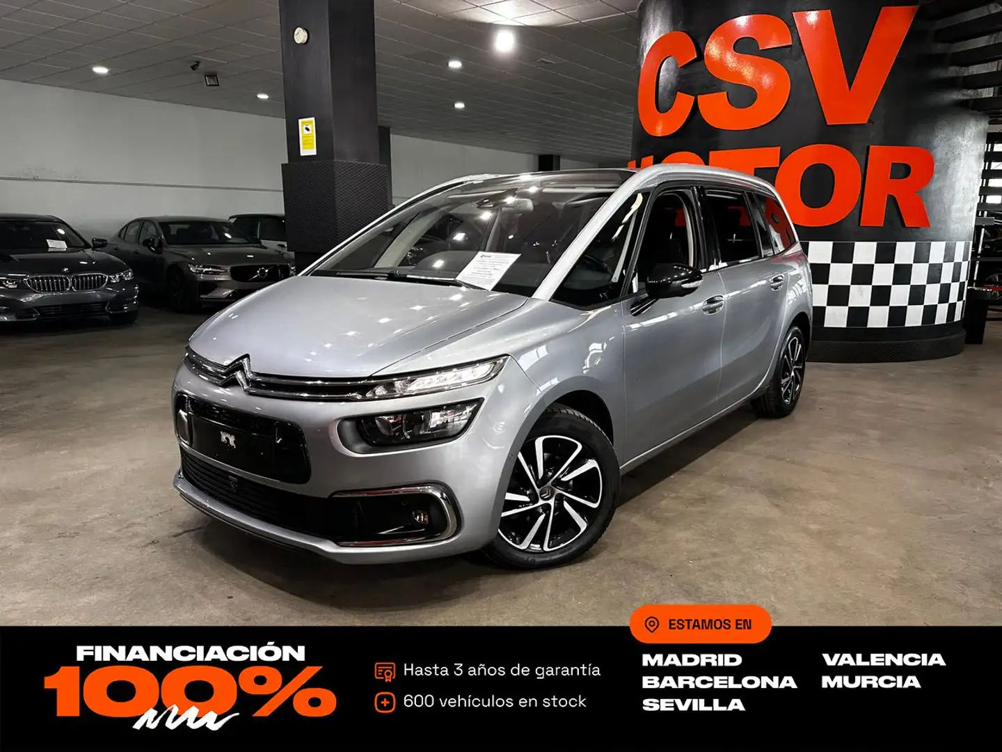 Citroen C4 Grand Spacetourer 1.5BlueHDI Shine EAT8 130 Plateado - 1