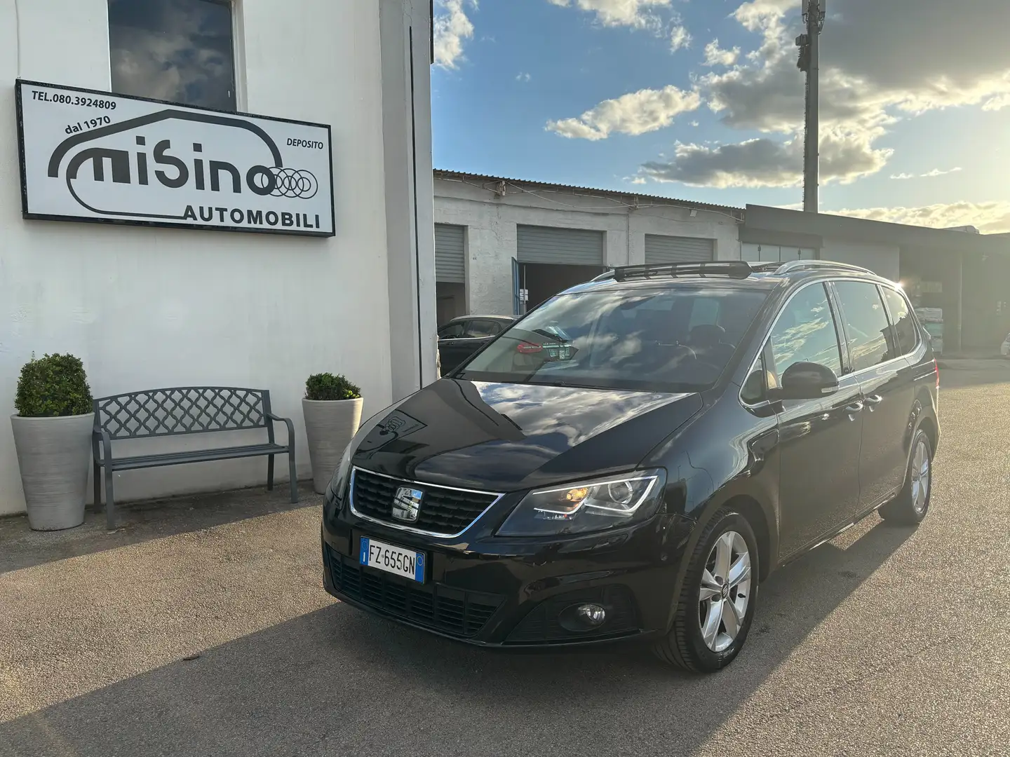 SEAT Alhambra Alhambra 2.0 tdi Xcellence 150cv dsg Nero - 1