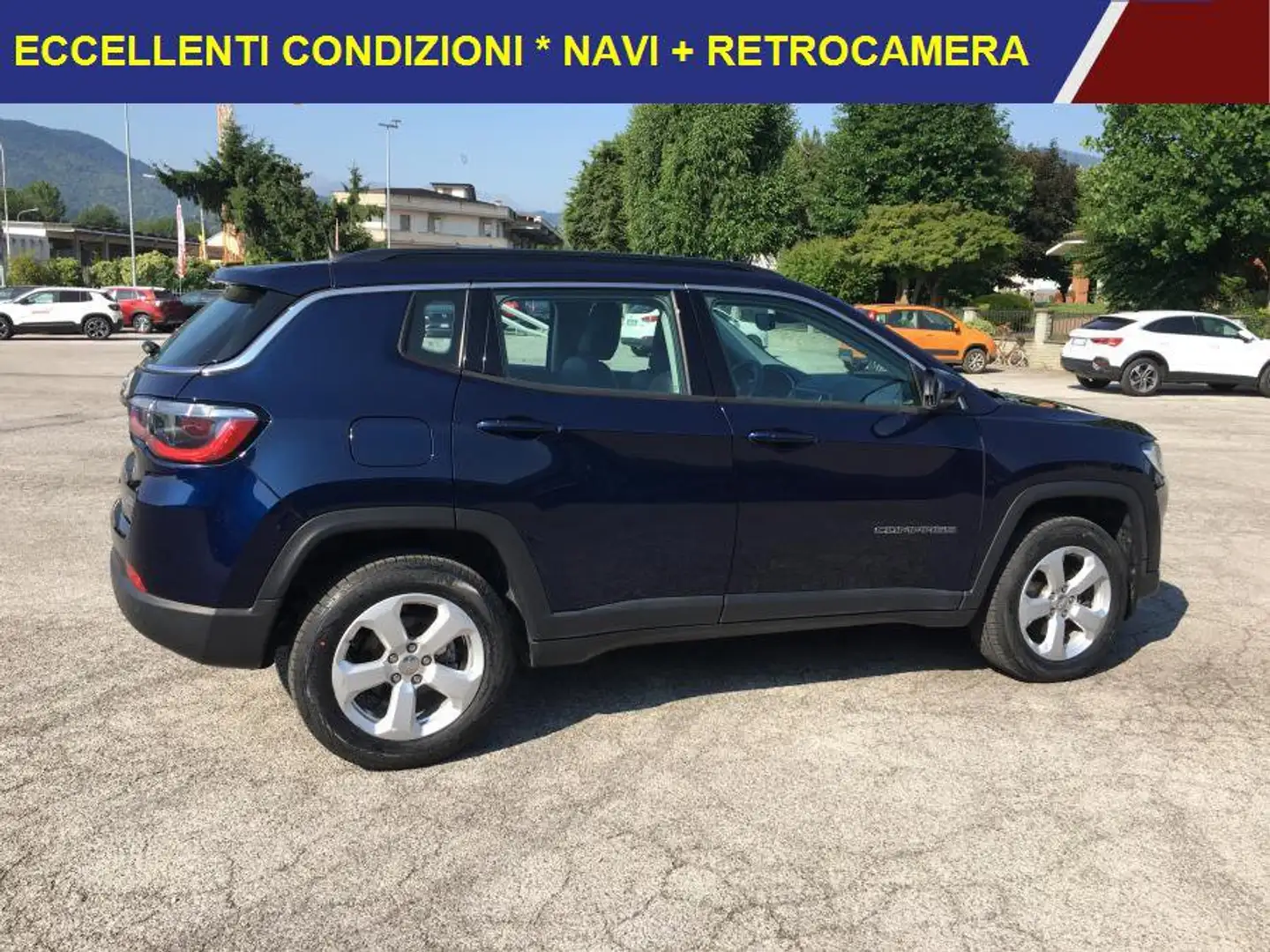 Jeep Compass 2.0 Mjt 140cv 4WD Longitude Auto 13.500 KM!! NAVI Blu/Azzurro - 2