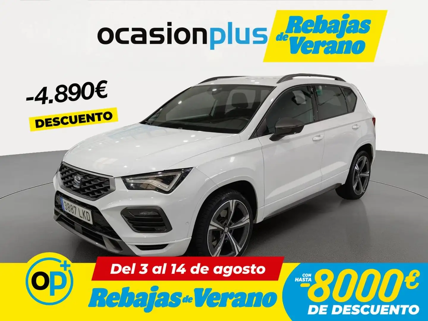 SEAT Ateca 1.5 EcoTSI S&S FR Go DSG Blanco - 1