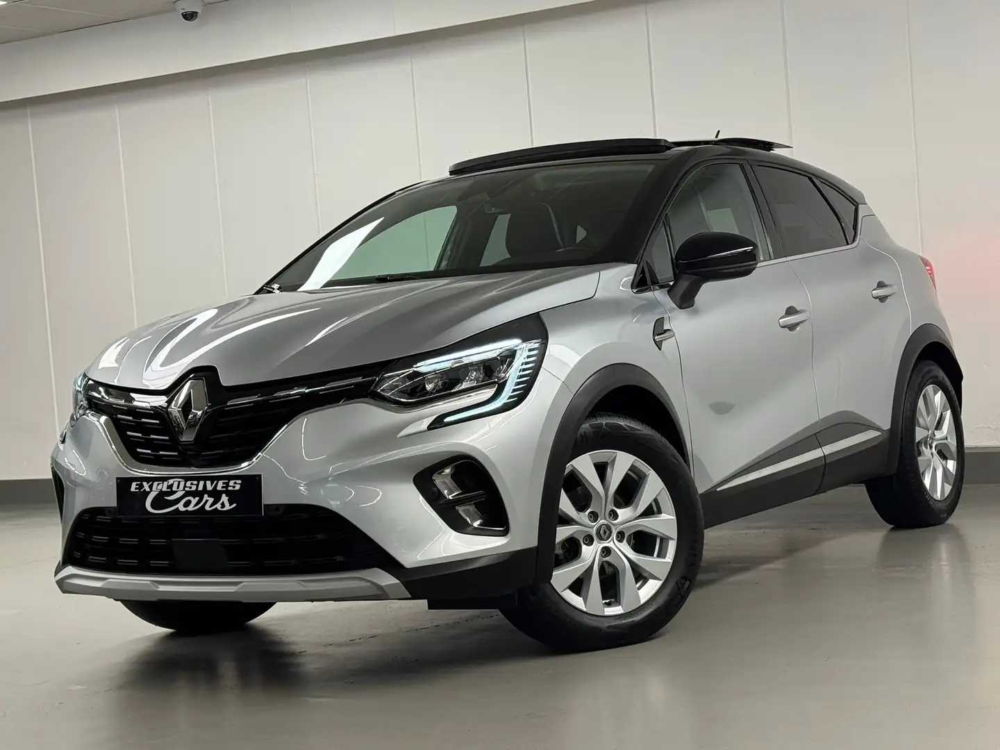 Renault Captur 1.33 TCE INTENS AUTO TO PANO CAMERA GPS CUIR REG Argent - 1