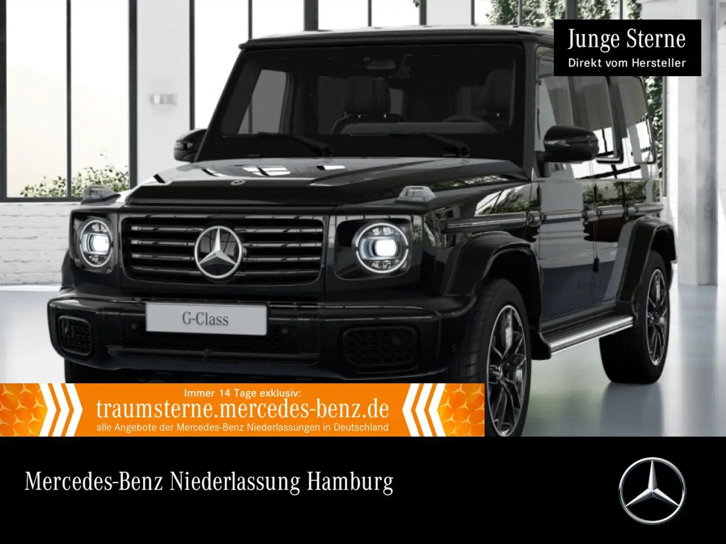 Mercedes-Benz G 500 Exclusive Burmester 3D AMG 360° Stdhzg SHD Schwarz - 1