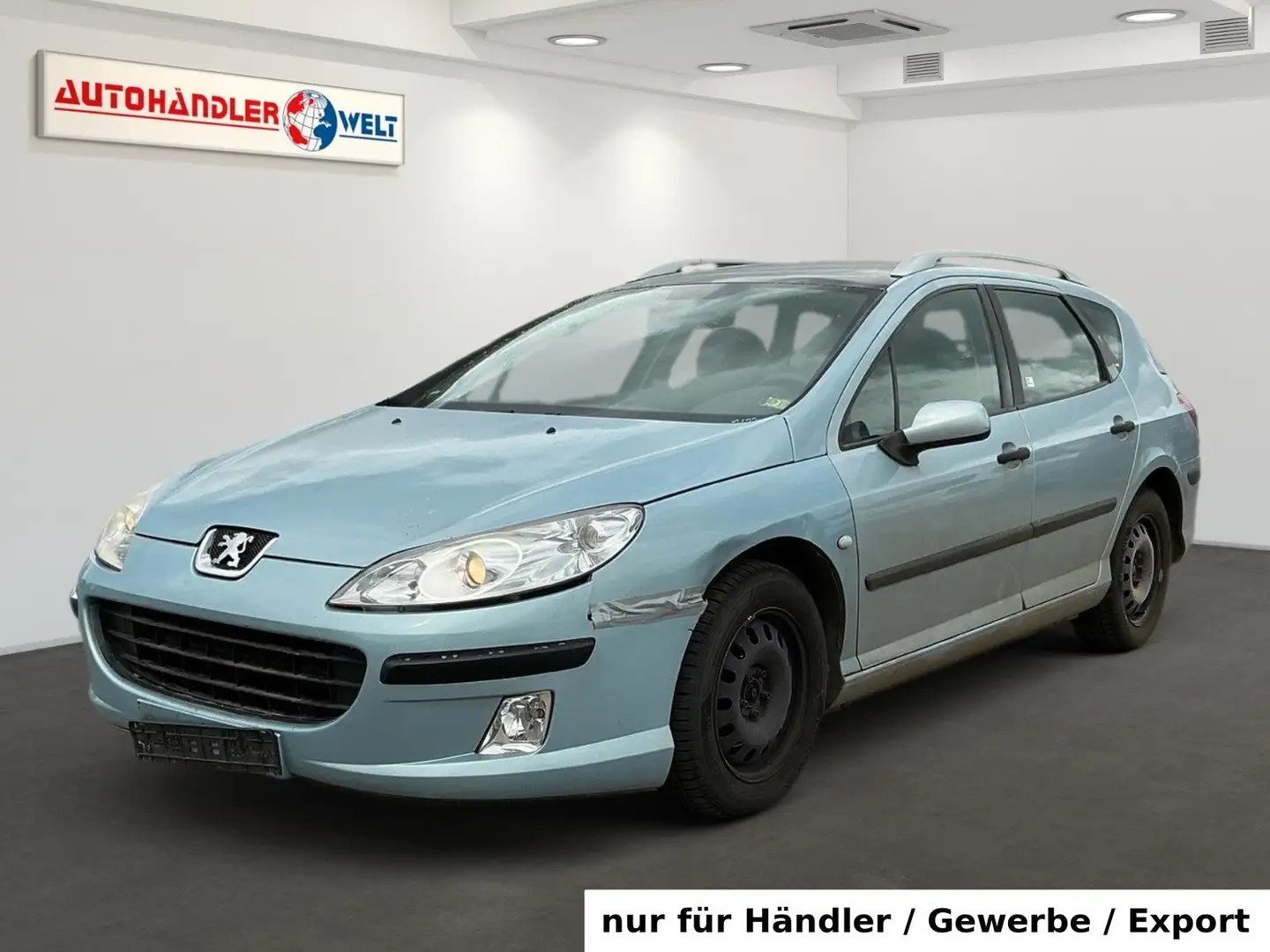 Peugeot 407 Kombi 1.8 16V Klimaauto. Tempo AHK SHZ Blau - 1