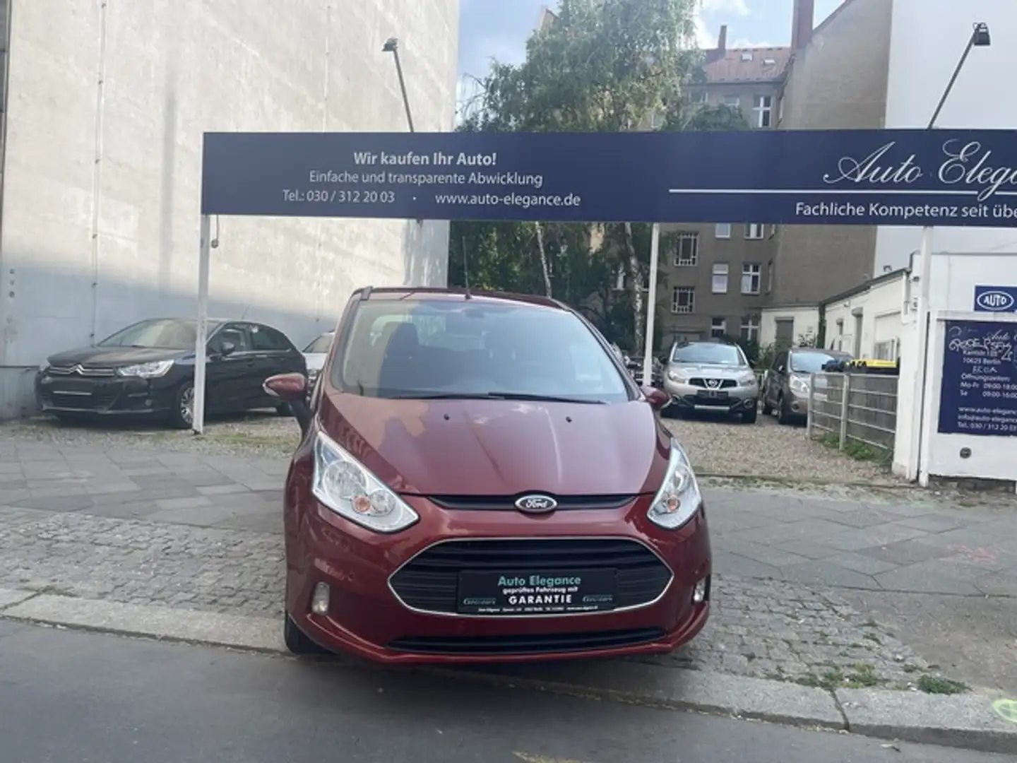 Ford B-Max SYNC Edition, Klima,Navi,PDC Vorne ,Hinten 2Jahre Rot - 1