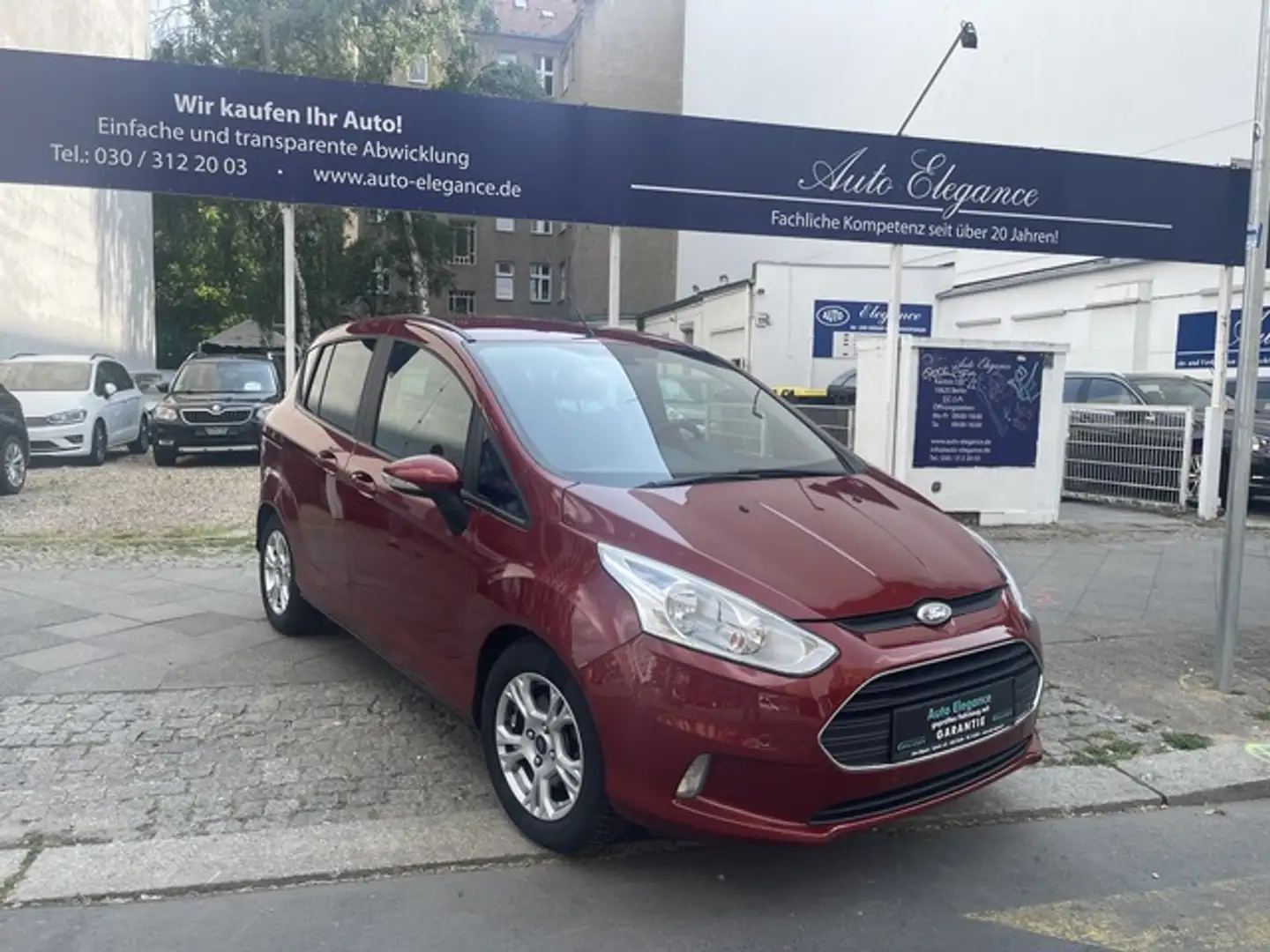 Ford B-Max SYNC Edition, Klima,Navi,PDC Vorne ,Hinten 2Jahre Rot - 2