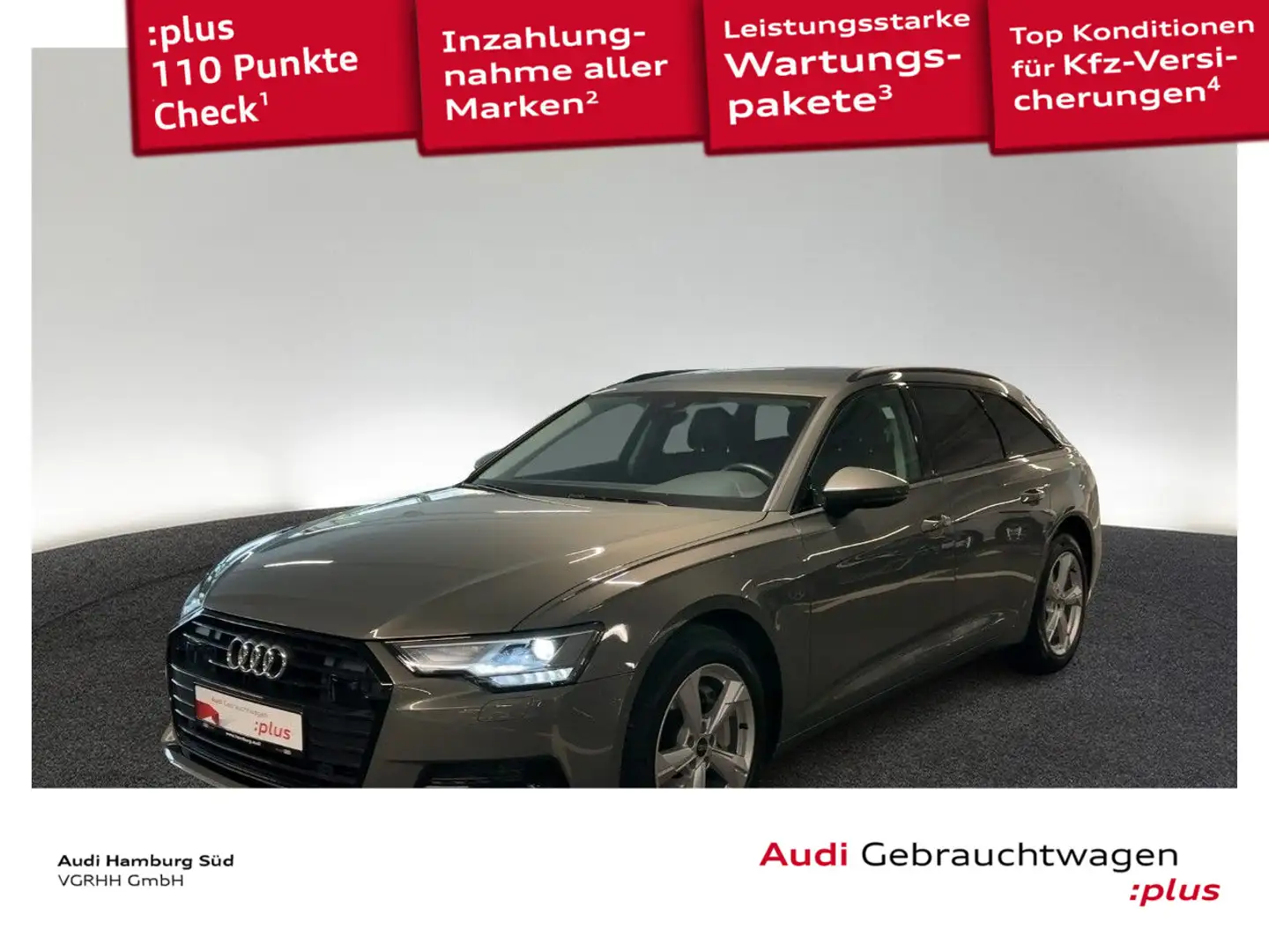 Audi A6 45 TFSI sport S tronic NAV/LEDER/KAMERA Grau - 1