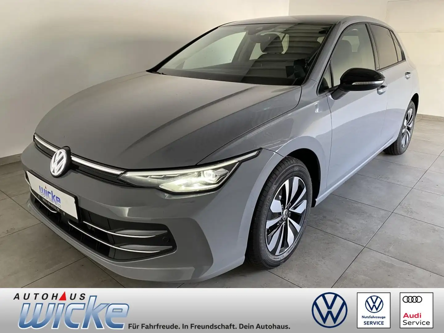 Volkswagen Golf VIII 1.5 eTSI DSG Goal NAVI KLIMA AHK REAR VI Grau - 1
