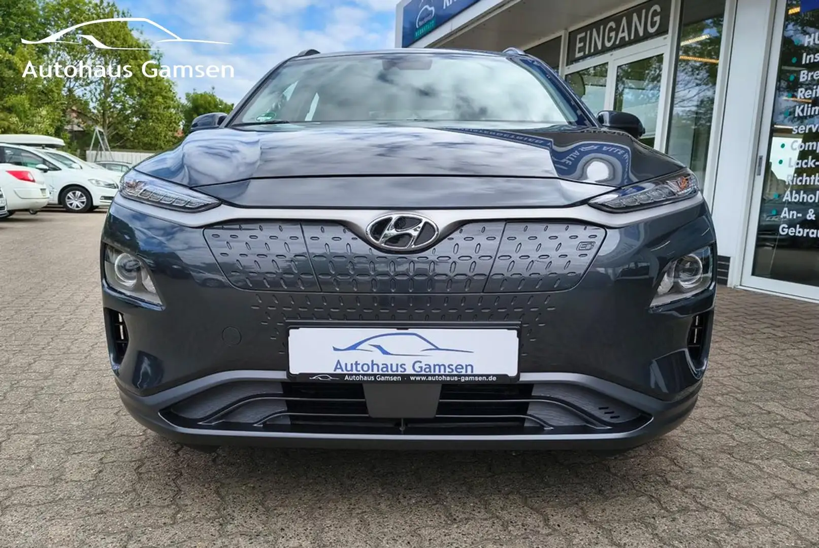 Hyundai KONA Trend Elektro ACC/Kamera/Winter Grau - 2