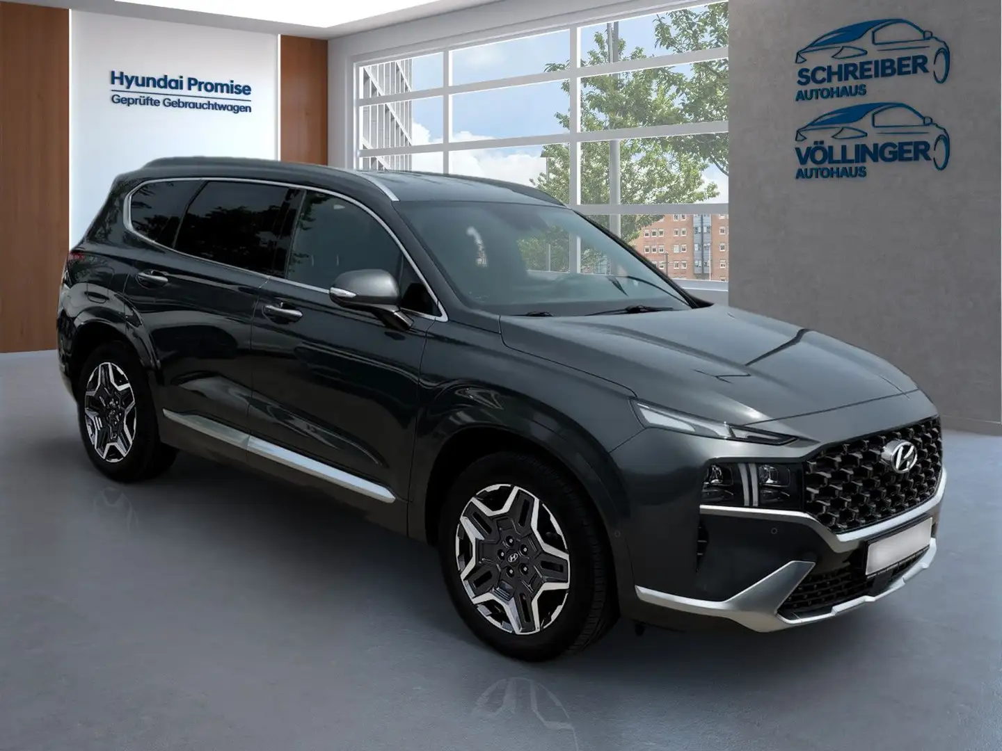 Hyundai SANTA FE Signature Plug-In Hybrid 4WD Grün - 2