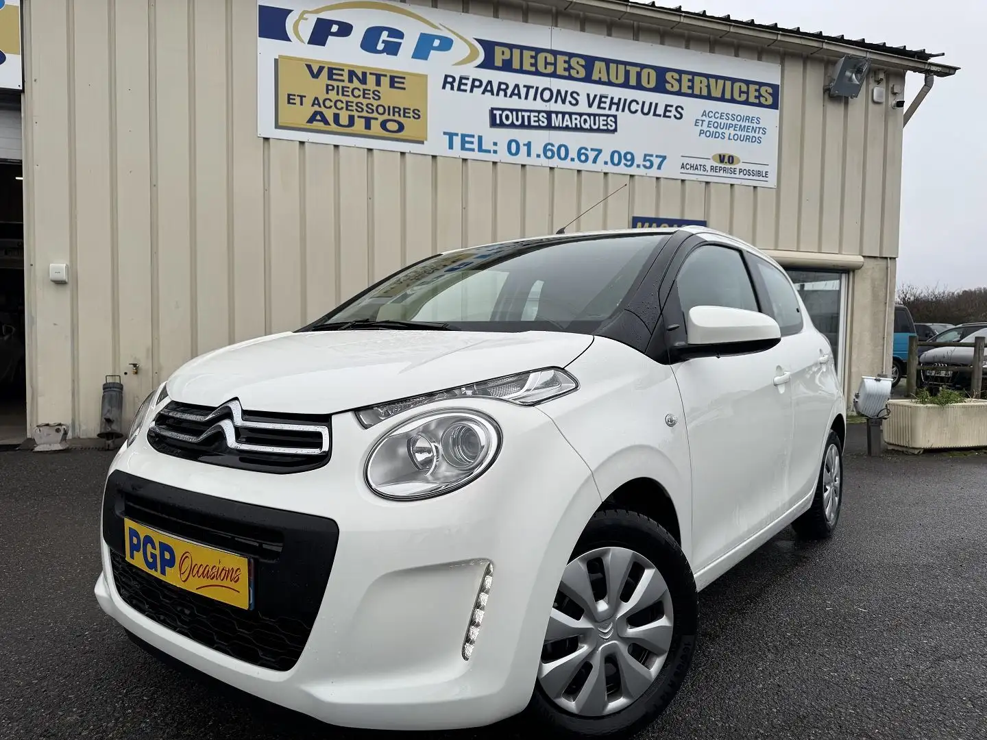 Citroen C1 VTI 68 FEEL 5P Blanc - 1
